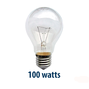 100 watts